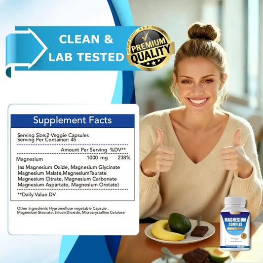 Magnesium Complex Capsules (90 Count)