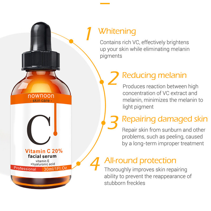 Vitamin C Brightening Face Serum – Hydrating & Anti-Aging Skincare (30ml)