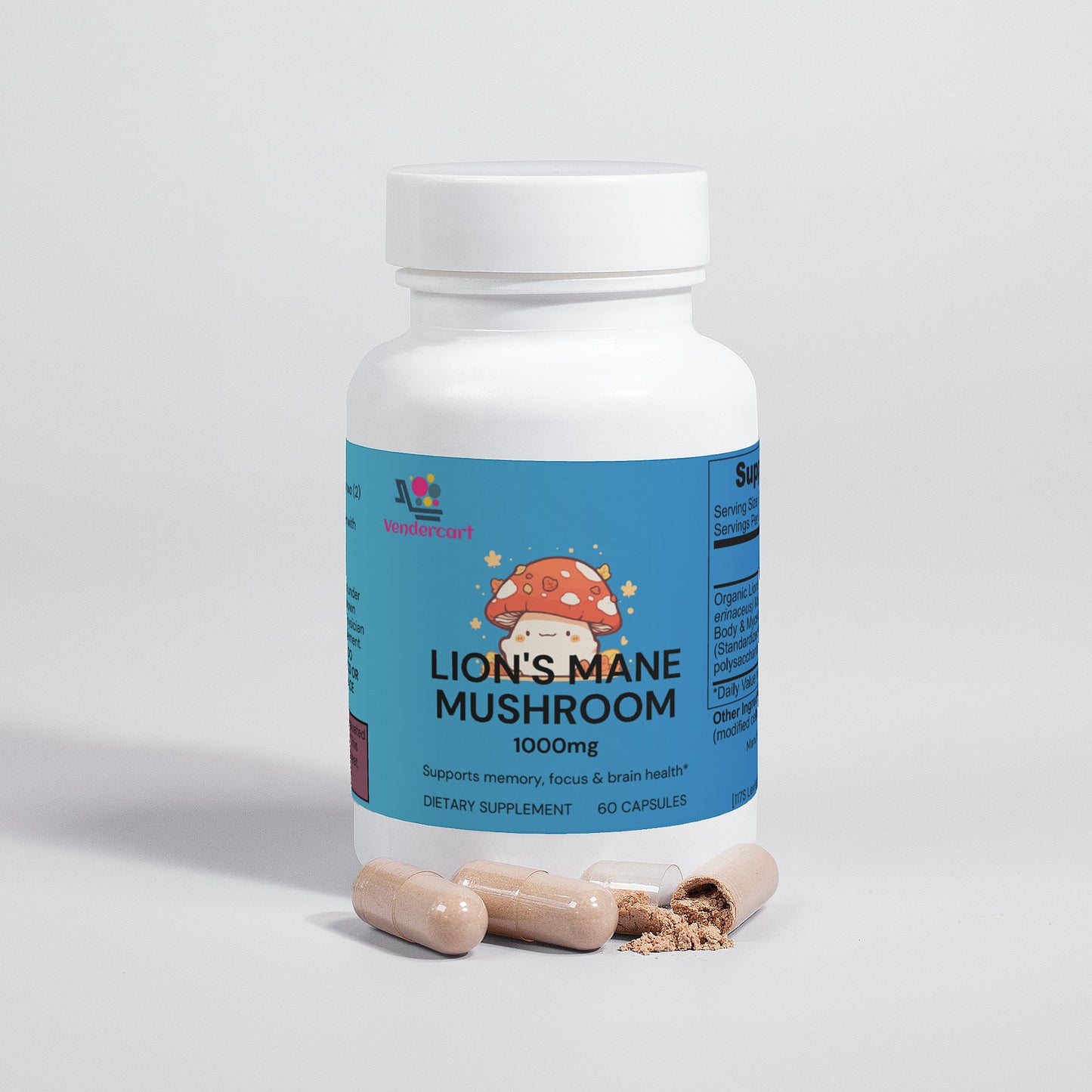 Lion’s Mane Mushroom Capsules
