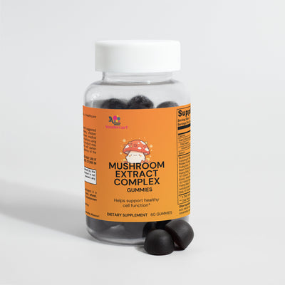 Raspberry Mushroom Gummies