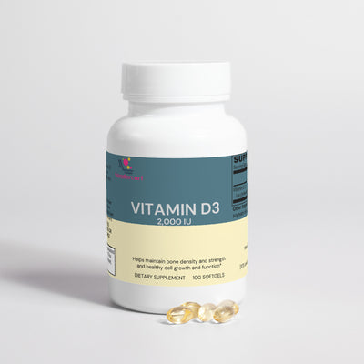 Vitamin D3 2000 IU Softgels