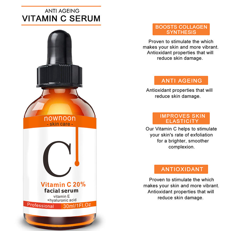 Vitamin C Brightening Face Serum – Hydrating & Anti-Aging Skincare (30ml)
