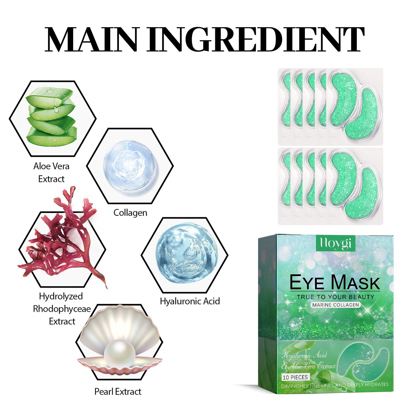 Aloe Vera Eye Gel Patches