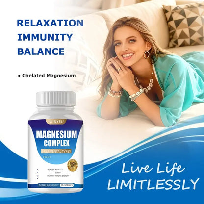 Magnesium Complex Capsules (90 Count)