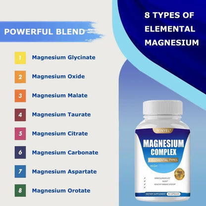Magnesium Complex Capsules (90 Count)